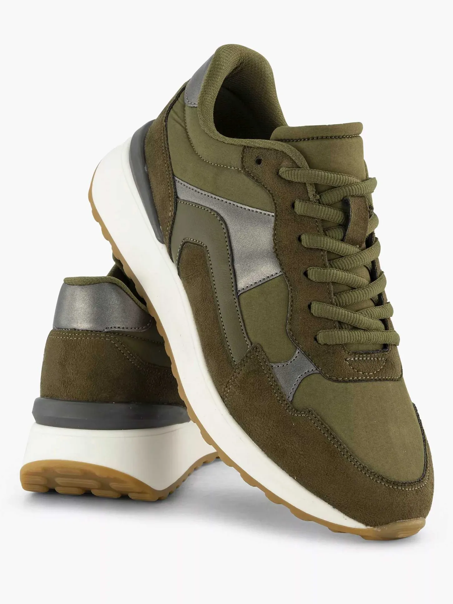 Outlet Groene Sneaker Dames Sneakers