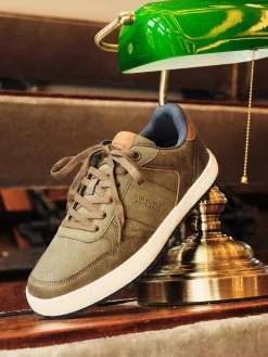 Groene Sneaker Memory Foam Heren Sneakers