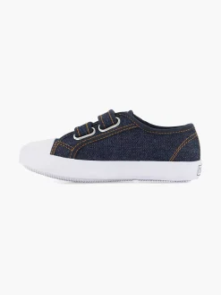 Sale Jeansblauwe Gymschoen Klittenband Kinderen Jongensschoenen