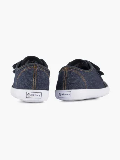 Discount Jeansblauwe Gymschoen Klittenband Kinderen Babyschoenen