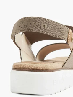 Outlet Khaki Sandaal Dames Sandalen