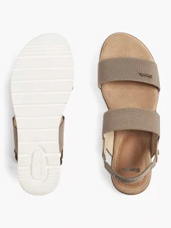 Outlet Khaki Sandaal Dames Sandalen