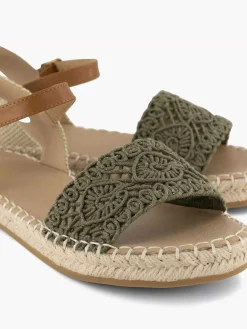 Sale Khaki Sandaal Dames Sandalen
