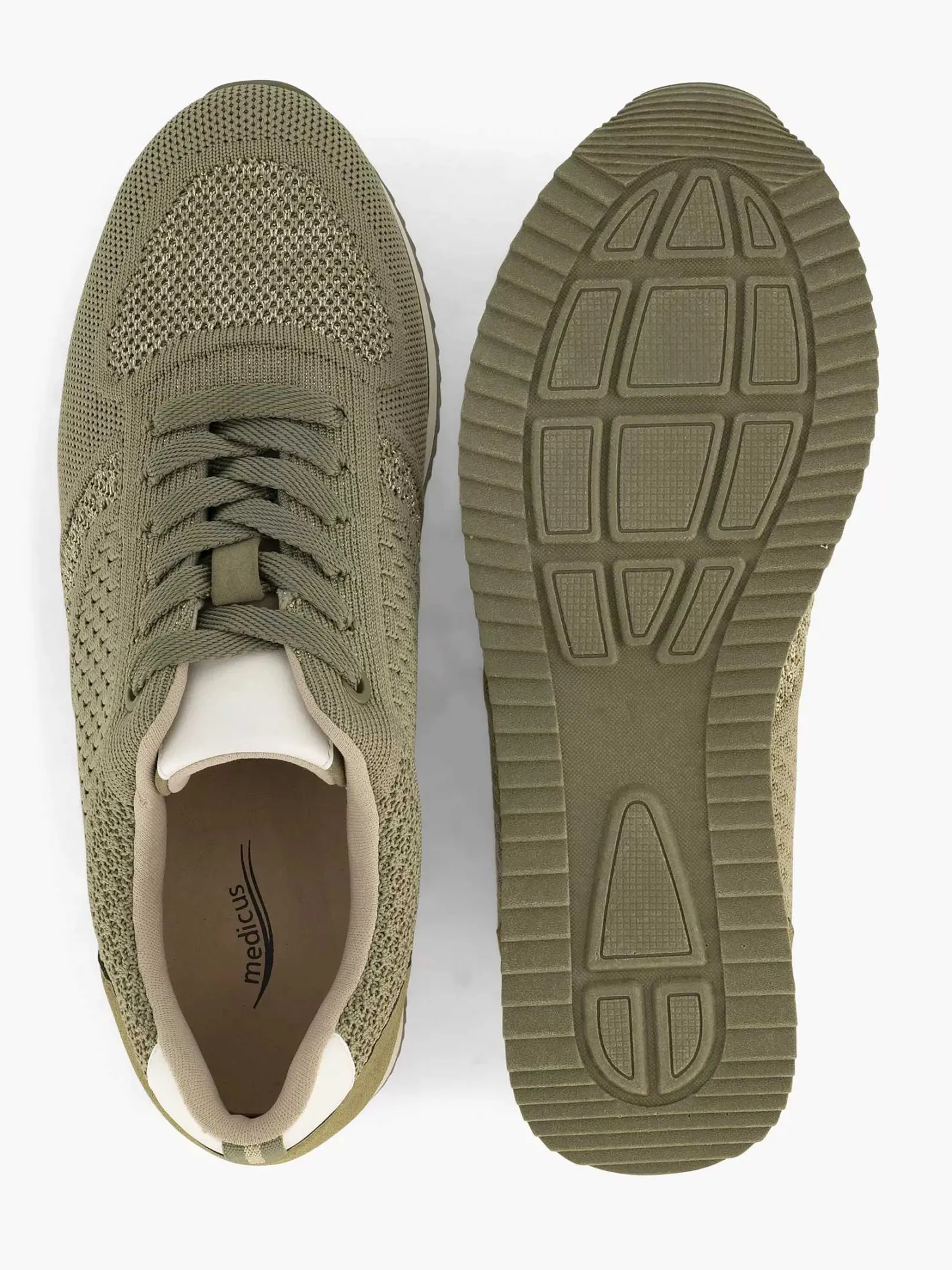 Online Khaki Sneaker Dames Comfort Schoenen