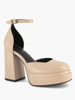 Hot Koffie Platform Pump Dames Pumps