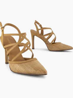 Best Lichtbruine Slingback Dames Pumps
