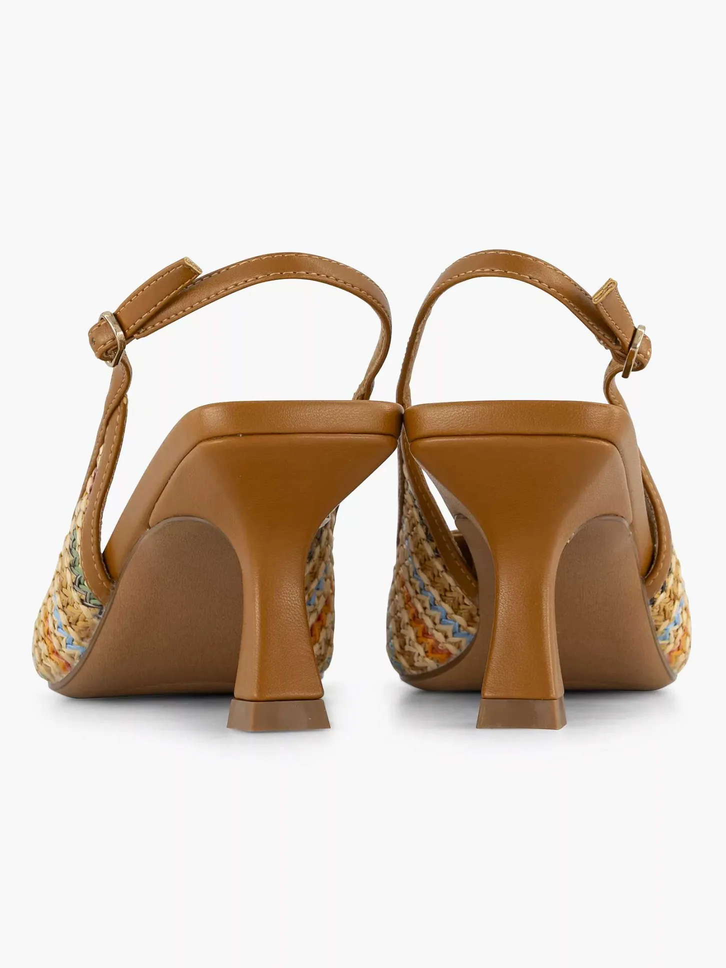 Outlet Lichtbruine Slingback Dames Pumps
