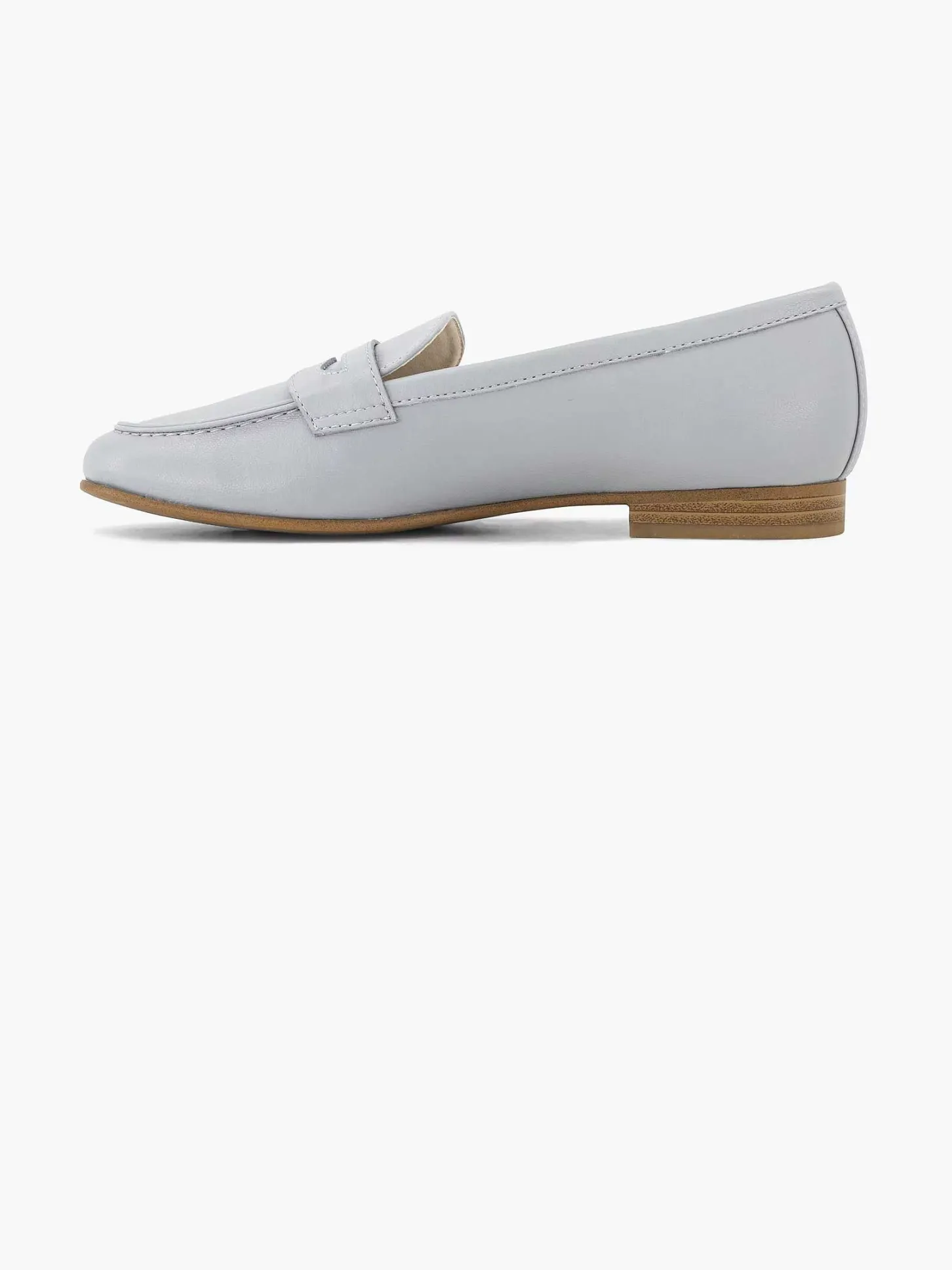 Clearance Lichtgrijze Loafer Dames Instappers