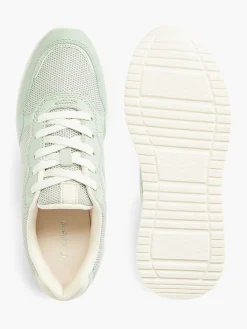 New Lichtgroene Sneaker Platform Dames Sneakers