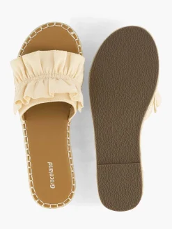 New Lichtoranje Slipper Roesjes Dames Slippers