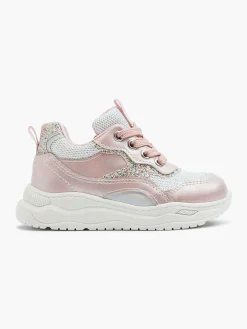 Hot Lichtroze Sneaker Glitters Kinderen Jongensschoenen
