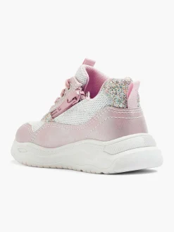 Hot Lichtroze Sneaker Glitters Kinderen Jongensschoenen