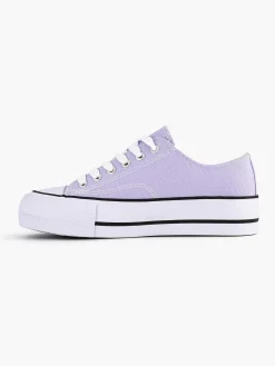 Best Lila Canvas Sneaker Dames Sneakers
