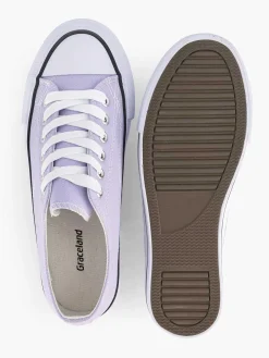 Best Lila Canvas Sneaker Dames Sneakers
