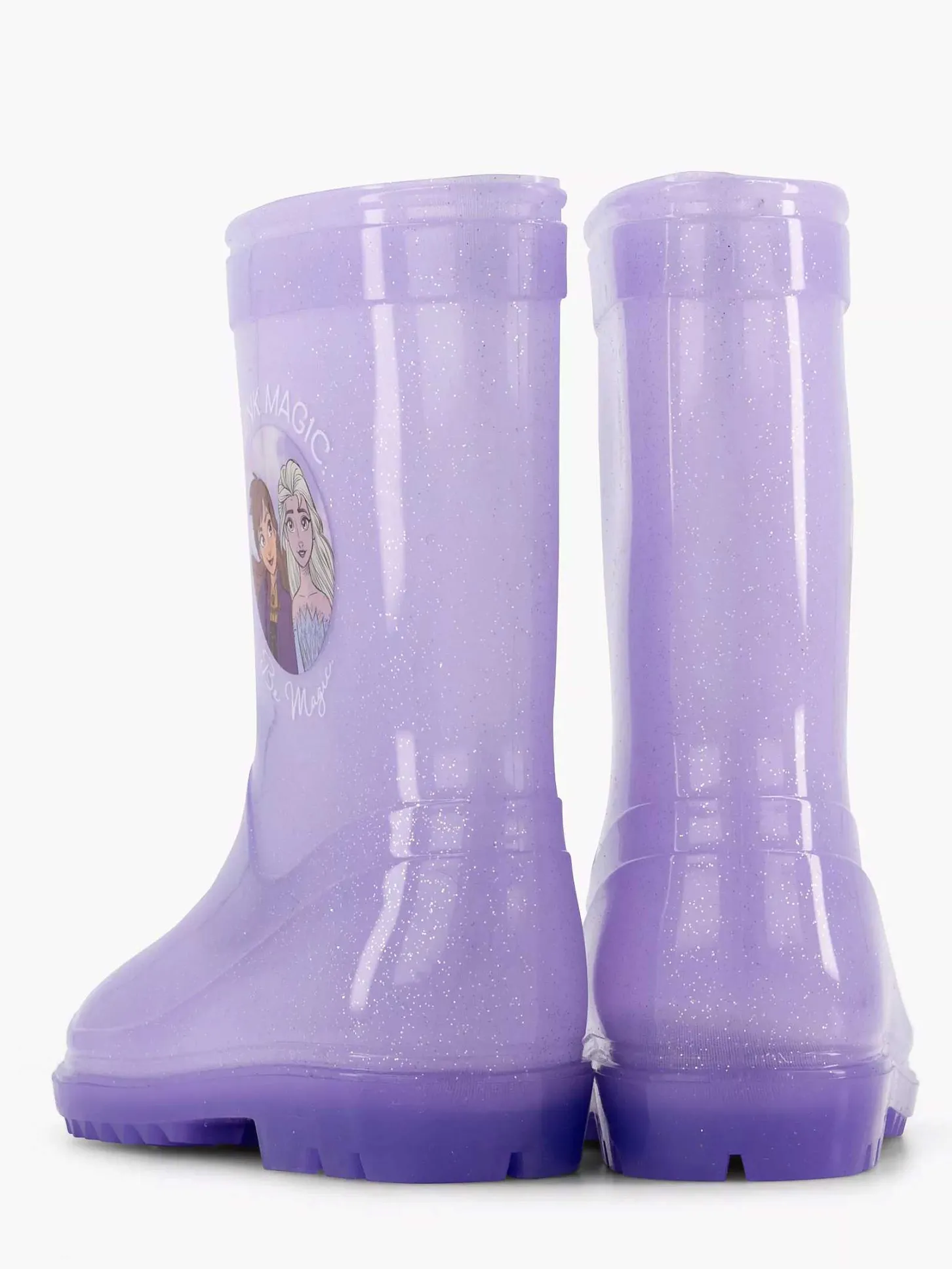 New Lila Regenlaars Frozen Kinderen Jongensschoenen
