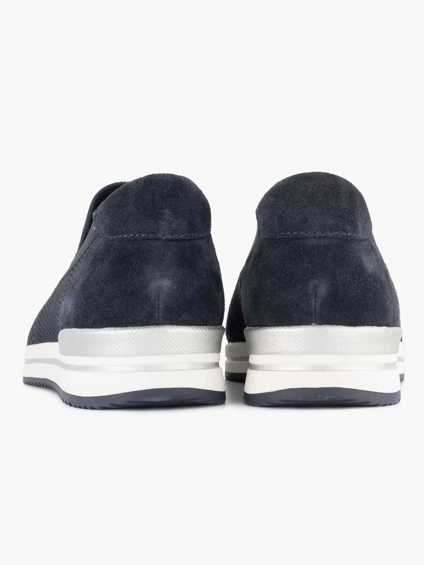 Sale Marineblauwe Comfort Instapper Dames Comfort Schoenen