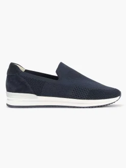 Sale Marineblauwe Comfort Instapper Dames Comfort Schoenen