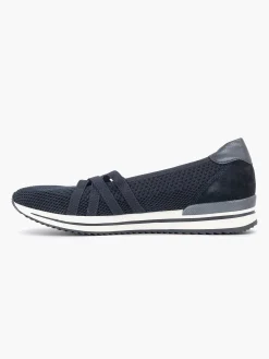 Online Marineblauwe Comfort Instapper Dames Comfort Schoenen