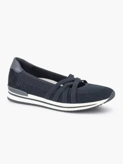 Online Marineblauwe Comfort Instapper Dames Comfort Schoenen
