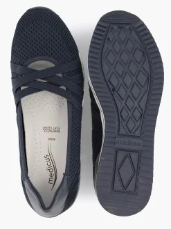 Online Marineblauwe Comfort Instapper Dames Comfort Schoenen