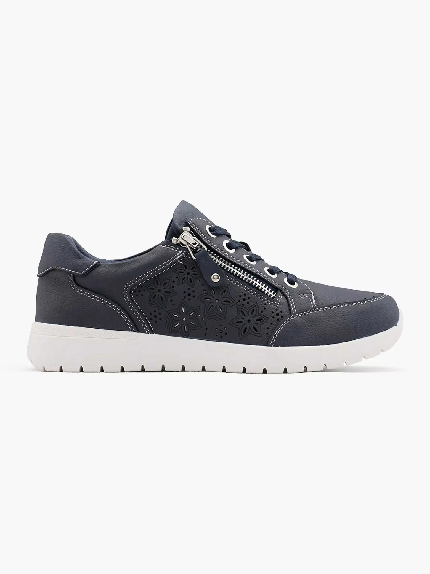 New Marineblauwe Comfort Sneaker Dames Comfort Schoenen