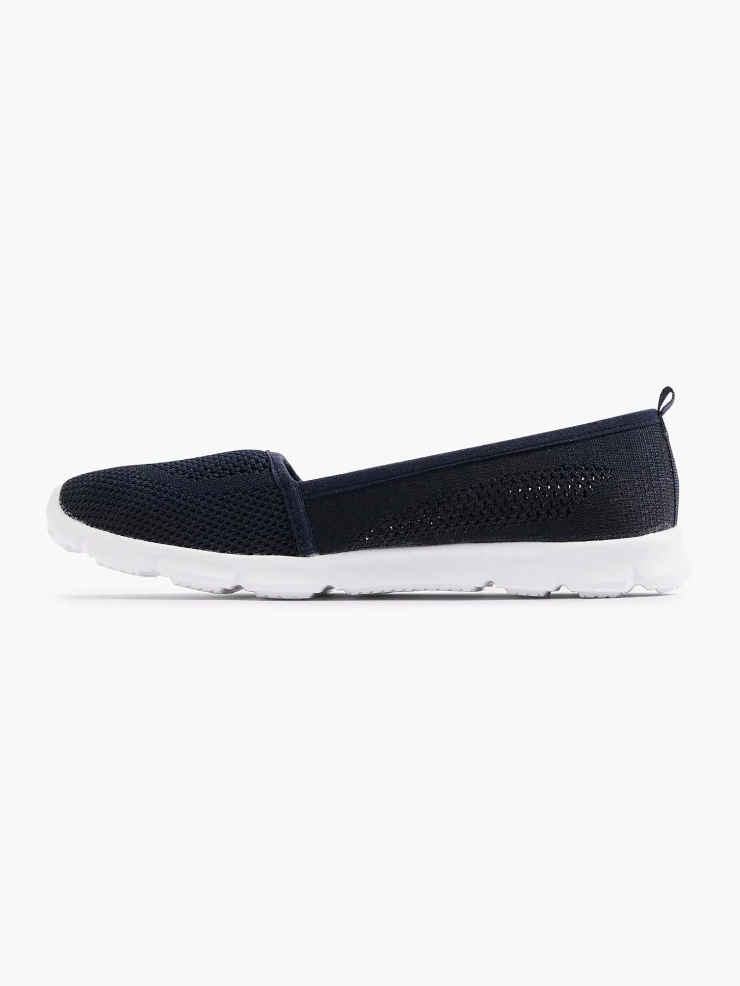 New Marineblauwe Instapper Memory Foam Dames Instappers