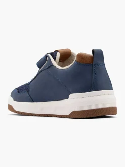 Online Marineblauwe Velcro Sneaker Kinderen Jongensschoenen