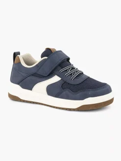Online Marineblauwe Velcro Sneaker Kinderen Jongensschoenen