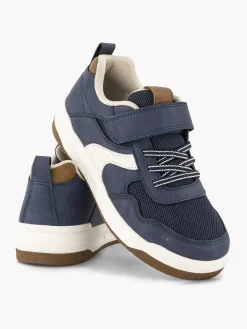 Online Marineblauwe Velcro Sneaker Kinderen Jongensschoenen