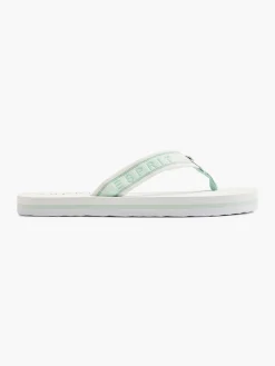 Mintgroene Teenslipper Dames Sandalen