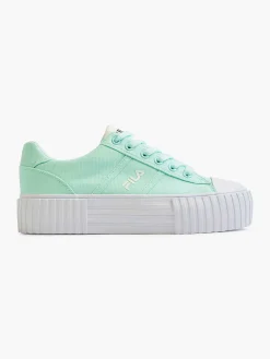 Best Mintkleurige Canvas Sneaker Platform Dames Sneakers