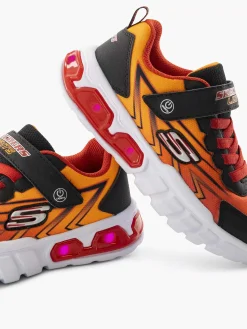 Outlet Oranje Sneaker Lichtjes Kinderen Jongensschoenen