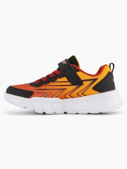 Outlet Oranje Sneaker Lichtjes Kinderen Jongensschoenen
