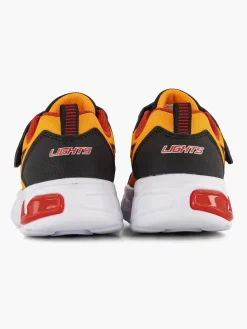Outlet Oranje Sneaker Lichtjes Kinderen Jongensschoenen