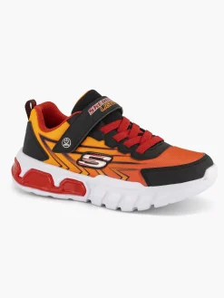 Outlet Oranje Sneaker Lichtjes Kinderen Jongensschoenen