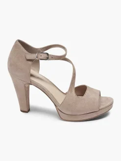 Best Oud Roze Sandalette Dames Hoge Hakken