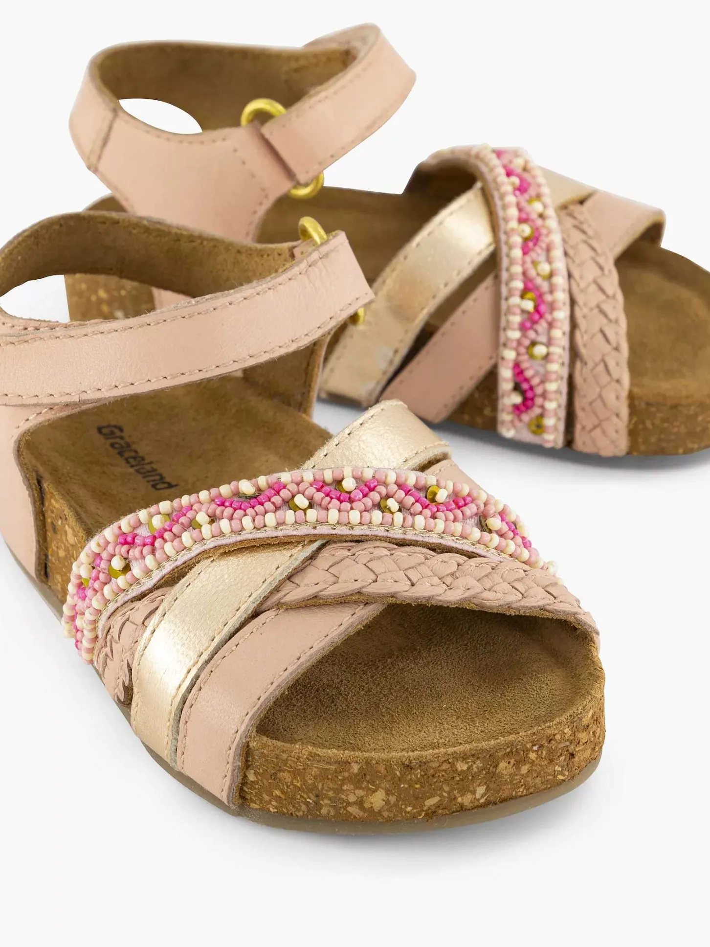Discount Rosegouden Sandaal Kinderen Jongensschoenen