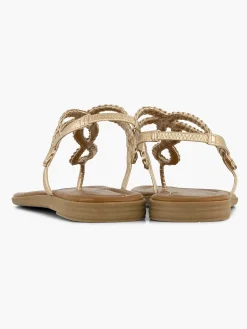 Best Rosegouden Sandaal Dames Sandalen