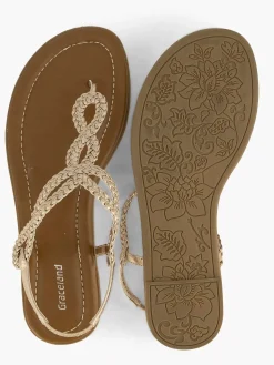 Best Rosegouden Sandaal Dames Sandalen