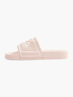 Discount Roze Badslipper Dames Slippers