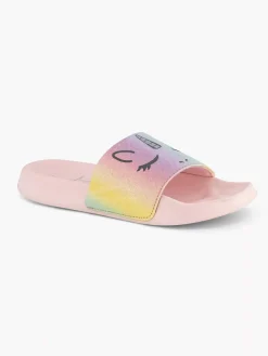 Roze Badslipper Unicorn Kinderen Jongensschoenen