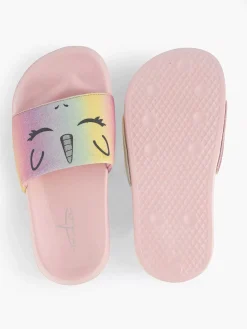 Roze Badslipper Unicorn Kinderen Jongensschoenen