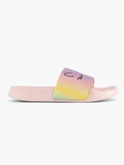 Roze Badslipper Unicorn Kinderen Jongensschoenen