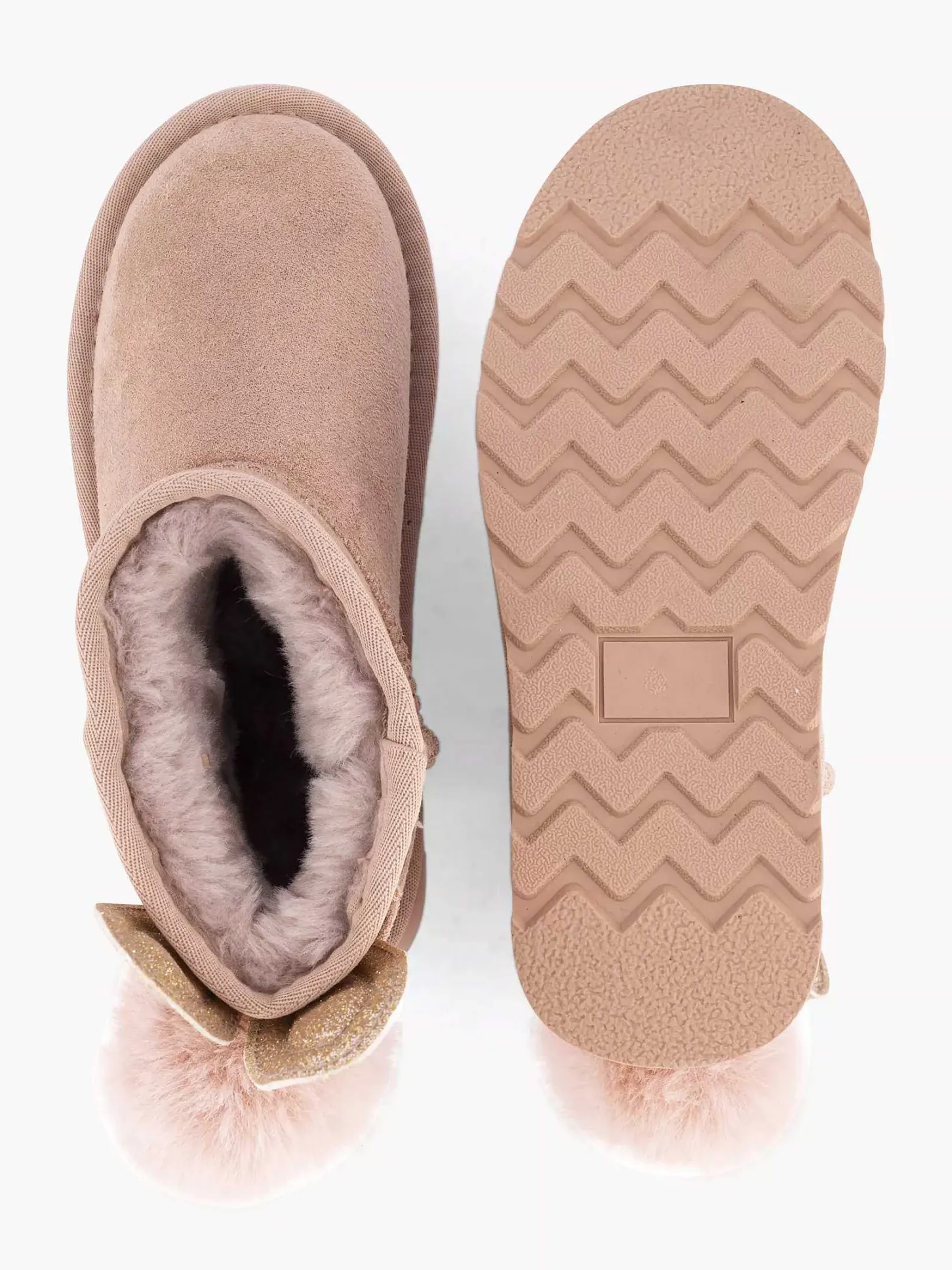 New Roze Boot Gevoerd Konijn Kinderen Jongensschoenen