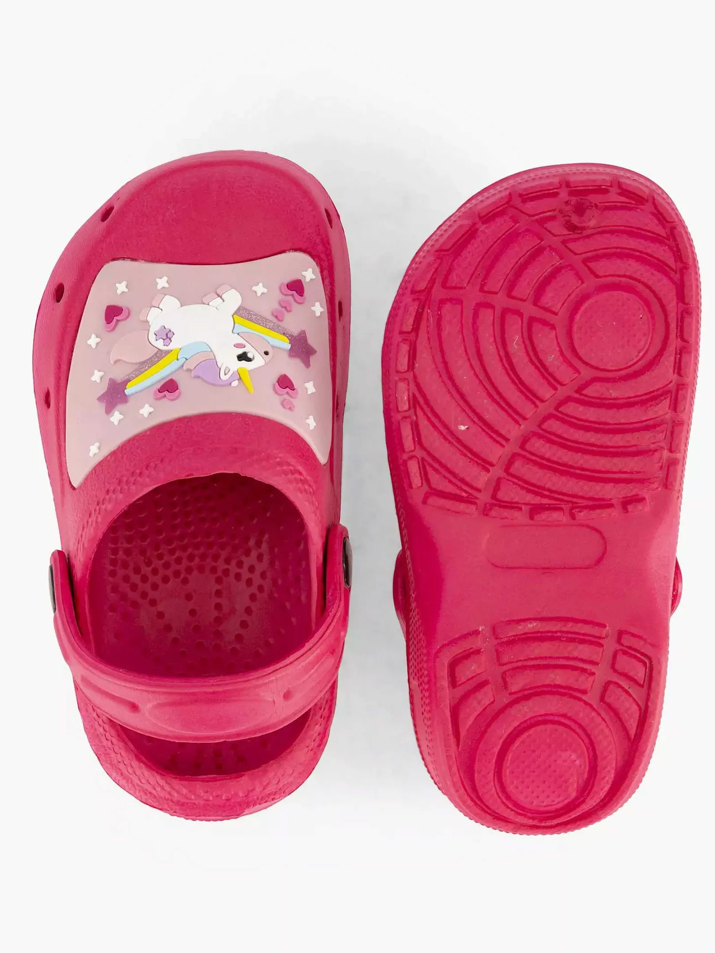 Hot Roze Clog Lichtjes Kinderen Babyschoenen