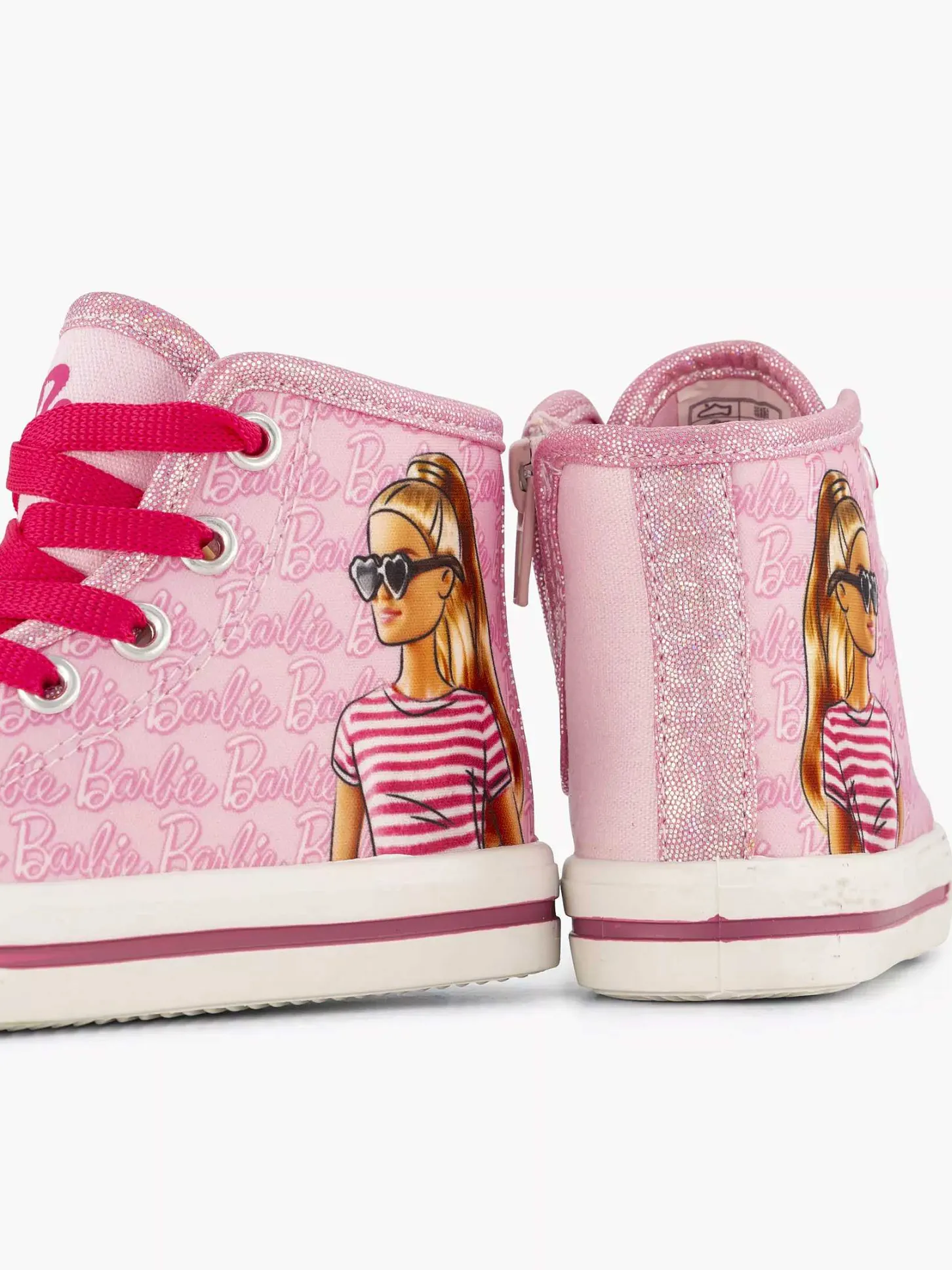 Clearance Roze Hoge Sneaker Kinderen Jongensschoenen