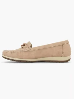 Sale Roze Instapper Sierketting Dames Comfort Schoenen