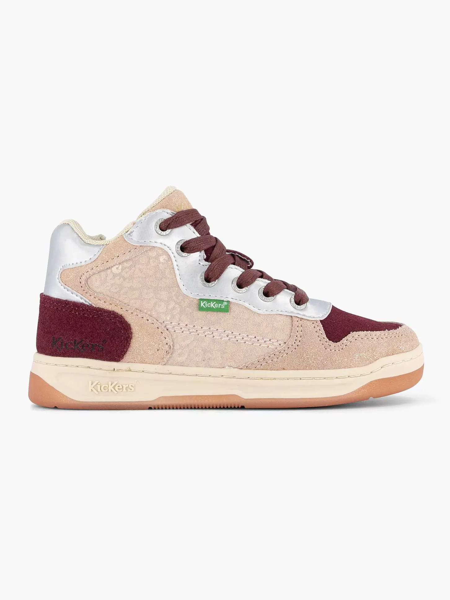 Hot Roze Leren Sneaker Kinderen Babyschoenen