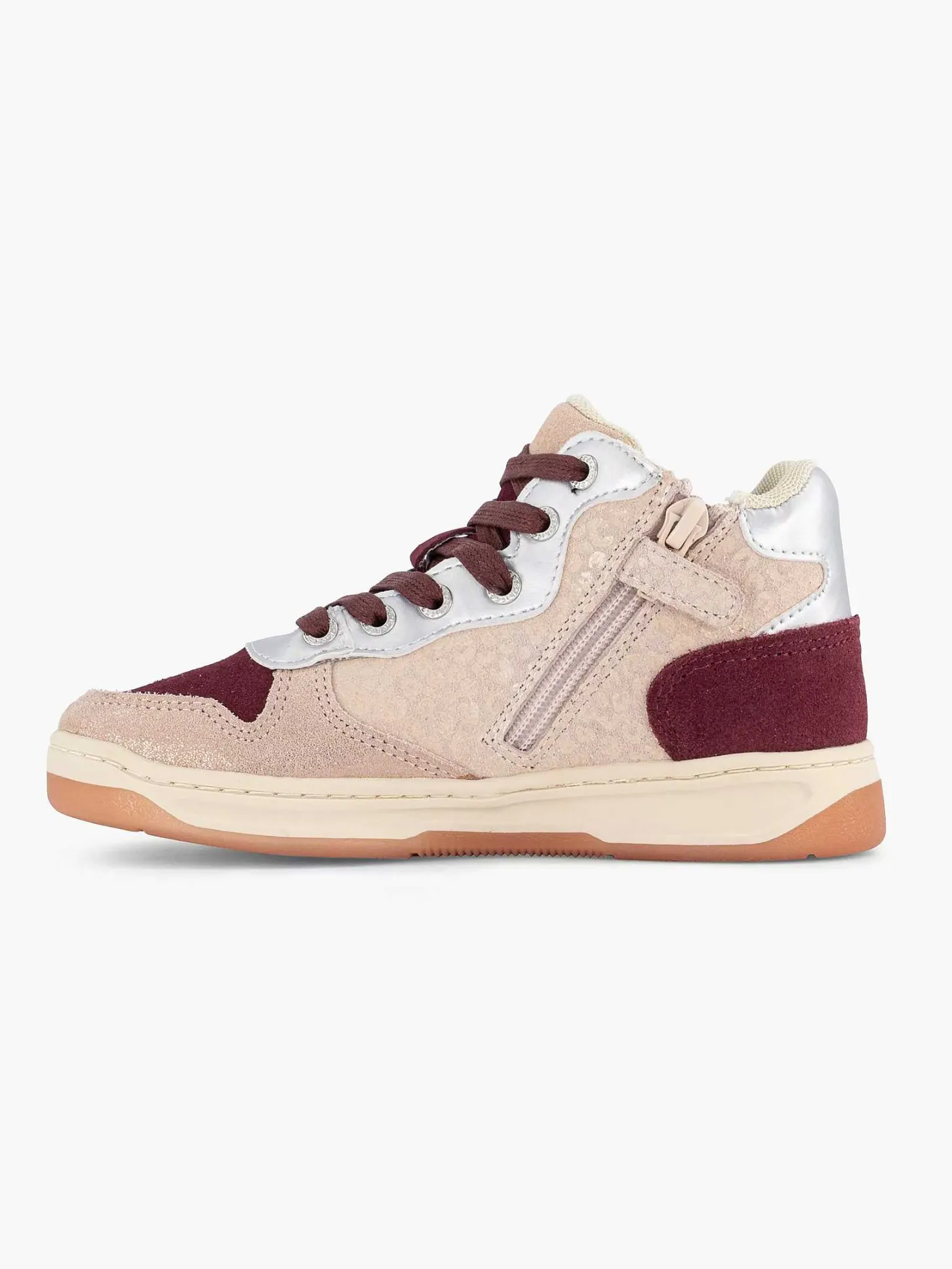 Hot Roze Leren Sneaker Kinderen Babyschoenen