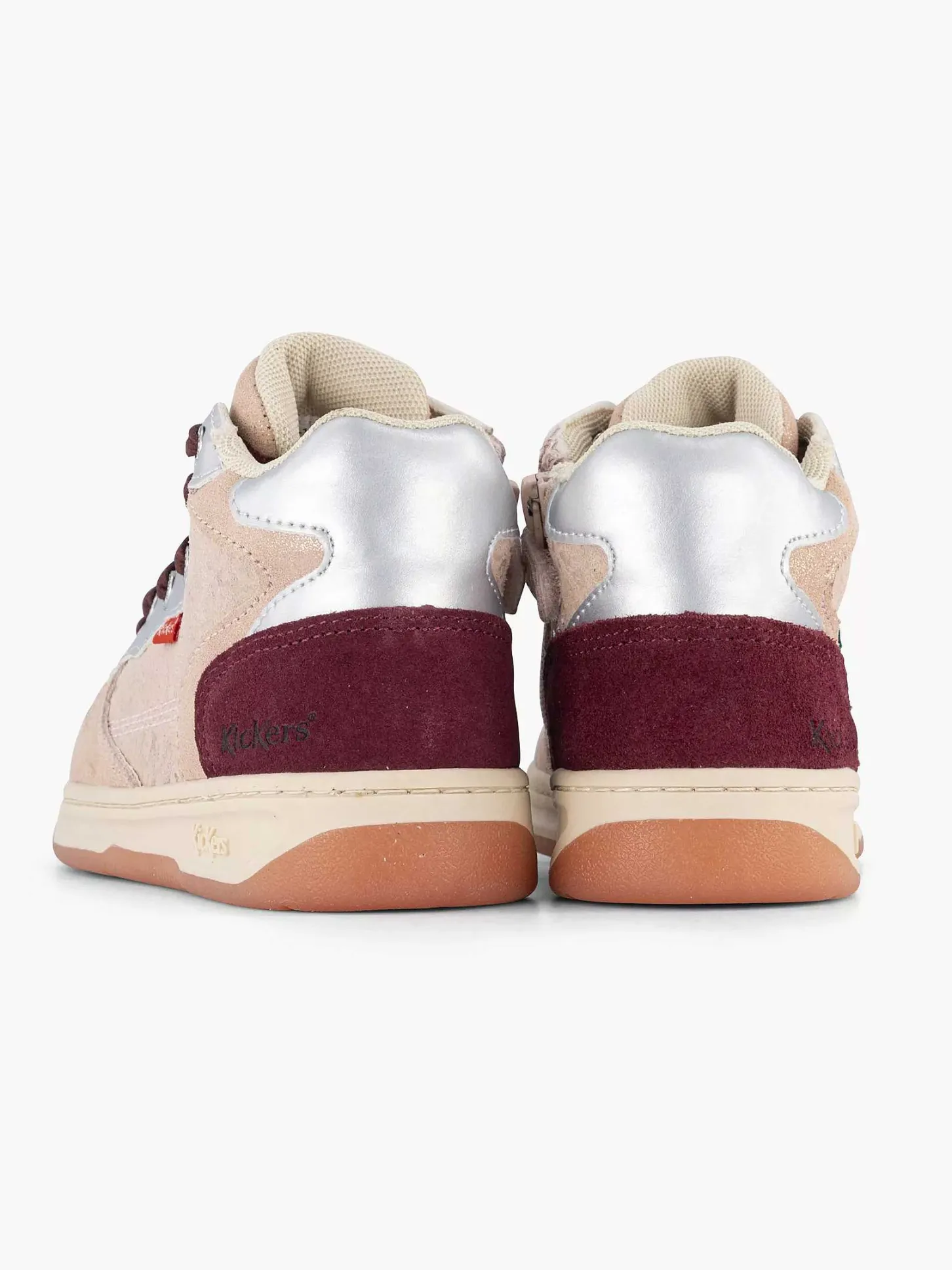 Hot Roze Leren Sneaker Kinderen Babyschoenen